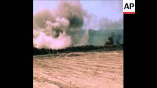 SYND 28-8-70 TRAIN CARRYING VINYL CHLORIDE EXPOLODES AFTER DERAILING