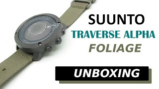 Suunto Traverse Alpha Foliage Unboxing HD (SS022292000)