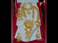 Gold plated bengali bridal jewellery sets/nice collection