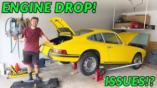 Engine Is Out! - 1968 Porsche 912