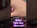 8bitdo fight stick silent mod - Qanba Gravity buttons and lever.