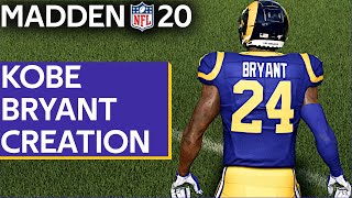 SG Kobe Bryant Los Angeles Lakers Legend Creation Madden 20 PS4 | Xbox 1 | PC