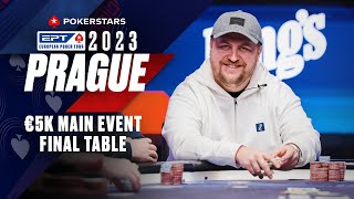 EPT Prague 2023: €5K Main Event - FINAL TABLE Livestream ♠️ PokerStars