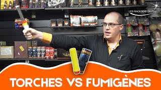 Torches VS Fumigènes - Quelles différences ?