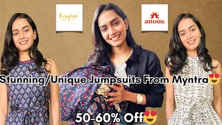 Got These Amazing Unique Jumpsuits from Myntra🫢😍 All Under 1000 Only❤️ |Jeevitha Gowda| #trending