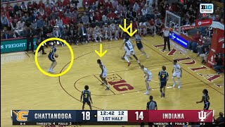 Film Session: Indiana's first-half defense against Chattanooga