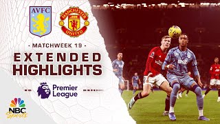 Manchester United v. Aston Villa | PREMIER LEAGUE HIGHLIGHTS | 12/26/2023 | NBC Sports
