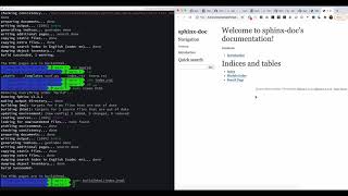 Sphinx Python program documentation video part 1/4