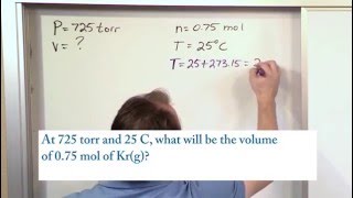 Lesson 11 - The Ideal Gas Law, Part 2 (Chemistry Tutor)