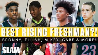 Who's the Best Rising Freshman?! 🤔 Bronny James, Mikey Williams, Elijah Fisher \u0026 More!