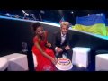 ESC: The hosts baking in the GREEN-room