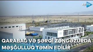 Qarabağ və Şərqi Zəngəzurda yerli sakinlər işlə təmin edilir