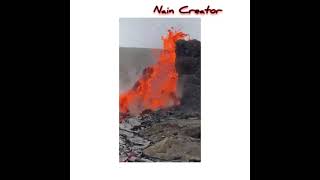 Quran ki Tilawat // Volcano eruption // #shorts #short #quran