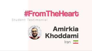 UMC Experiences l Amirkia Khoddami from Iran 🇮🇷 (English)