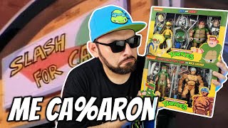 IMPOSIBLE SOLO UNO | NECA TMNT CARTOON ZACH & SMASH / CROOCKED NINJA TURTLE GANG & ROCK SOLDIER