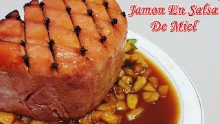 RECETA FACIL DE JAMON GLASEADO | RICARDO RENTERIA