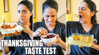 Thanksgiving Food Taste Test