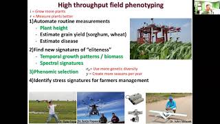 From molecular genomics to phenomics and phenotyping for quantitative crop improvement