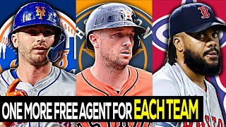 One More MLB Free Agent for Each Team