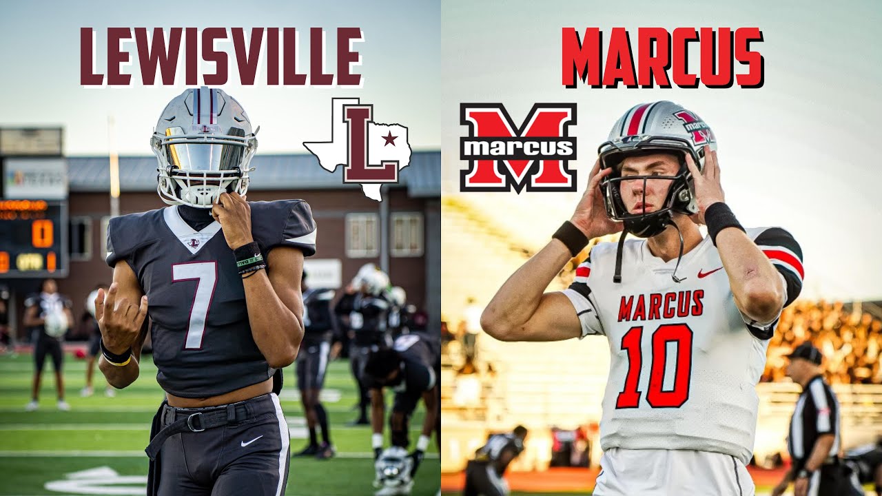 THE BATTLE OF THE AXE 🔥🔥 Lewisville Vs Marcus | Texas High School ...