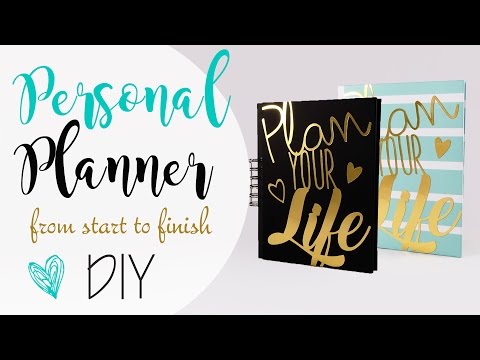 Personal Planner Agenda DIY ♥ Personal Planner Agenda DIY ♥