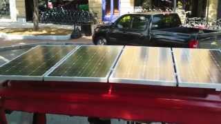 WORLD'S MOST POWERFUL 400 WATT 48 VOLT SOLAR POWERED GOLF CART