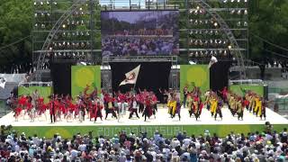 2017 どまつり　総踊りおどり隊　メイン会場　一日目