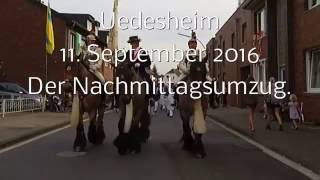 Schützenfest in Uedesheim -   Nachmittagsumzug  -  11.September 2016