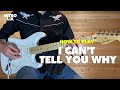 I Can't Tell You Why | Eagles | Guitar Solos 1 & 2 Lesson