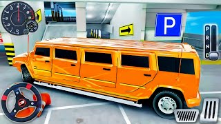 Multi Level Car Parking Luxury Hummer - Limousine Driving in City Simulator - Android GamePlay #2