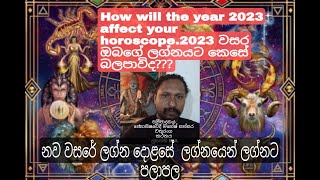 2023 වසර ඔබගේ ලග්නයට කෙසේ බලපාවිද??/How will the year 2023 affect your horoscope??. NANA SARANA