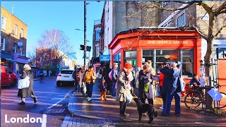 Autumn Sunny Day In Stoke Newington | London Walking Tour 4K