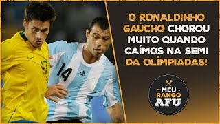 RAFAEL SOBIS QUASE FOI PARA O BARCELONA DE RONALDINHO GAÚCHO! | Cortes Meu Rango Afu