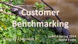 Benchmarking for Customers