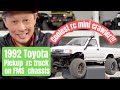 1992 Toyota pickup on FMS Fcx24 chassis- project build