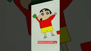 Shin Chan in python . for code comment me 👇👇👇