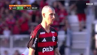 Pablo Lúcio vs São Paulo (Estreia como Profissional no Flamengo)