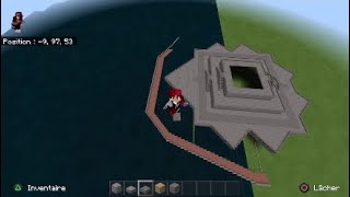 Minecraft construction de la statue de la liberté ep2