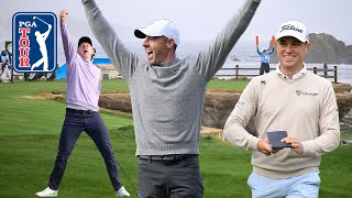 The BEST Aces, Hole Outs, and Other Amazing Shots | AT\u0026T Pebble Beach Pro-Am | 2025