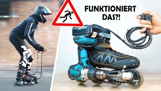 Wir bauen MOTORISIERTE INLINER mit Akkuschraubern!