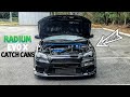 Evo X Radium Dual Catch Can Install