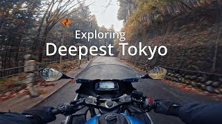 Is this really Tokyo? #5 Exploring Japan 4K Motorcycle POV by Suzuki 150cc (25mins)