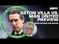 Stevie Nicol’s suggestion on how Aston Villa can take advantage of Manchester United | ESPN FC