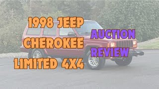 Auction Review: 1998 Jeep Cherokee Limited 4x4