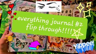 Everything Journal #2 FLIP THROUGH!!!