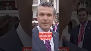 Hegseth blames media after reports he shared attack plans in another Signal chat #shorts