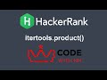 itertools.product() HackerRank Python Solution | CODE WITH NM