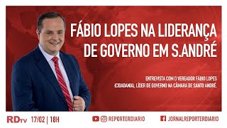 Fábio Lopes na liderança de governo em S.André