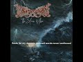 Saturnus The storm within.  Lyrics