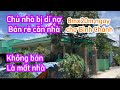 Bão lớn ở Bình Chánh chủ nhà bán rẻ căn nhà 8m dài 20m Đường Đinh Đức Thiện cách chợ Bình Chánh 500m